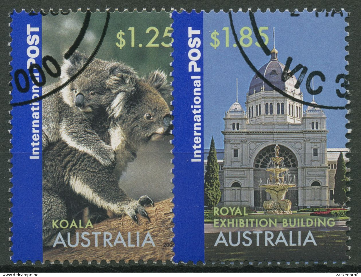 Australien 2006 Grüße Aus Australien Koala 2657/58 Gestempelt - Used Stamps
