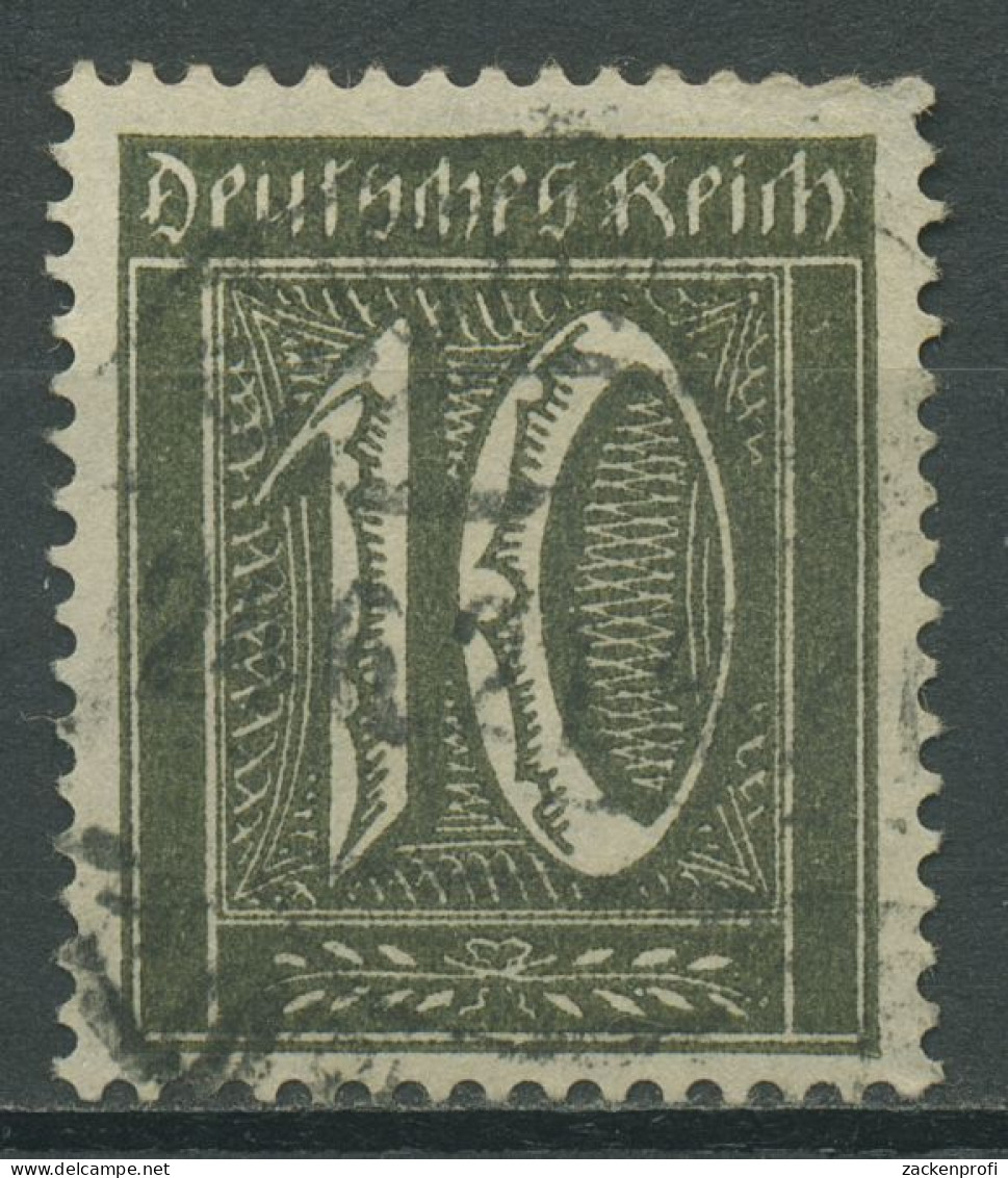 Deutsches Reich 1921 Ziffer 159 A Gestempelt Geprüft - Oblitérés