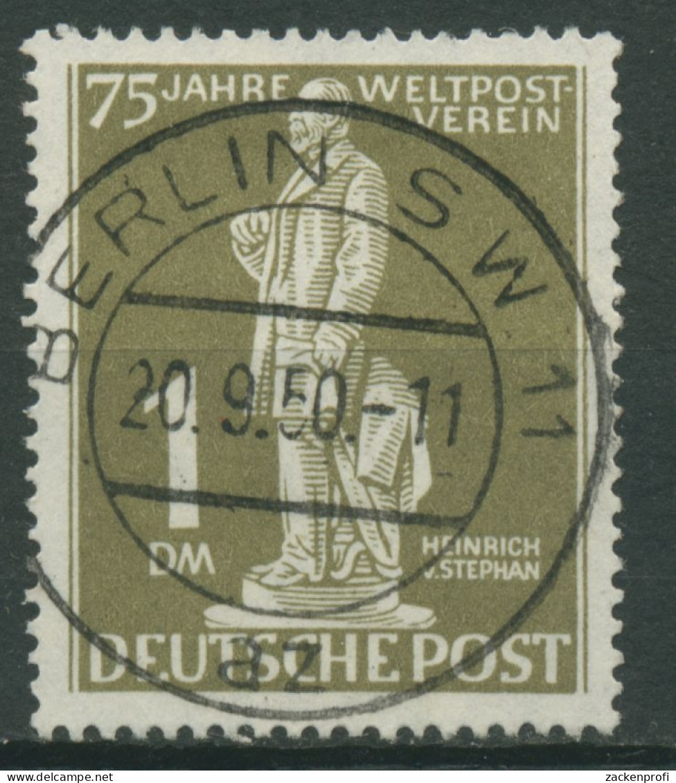 Berlin 1949 75 Jahre Weltpostverein UPU, Heinrich Von Stephan 40 TOP-Stempel - Gebraucht
