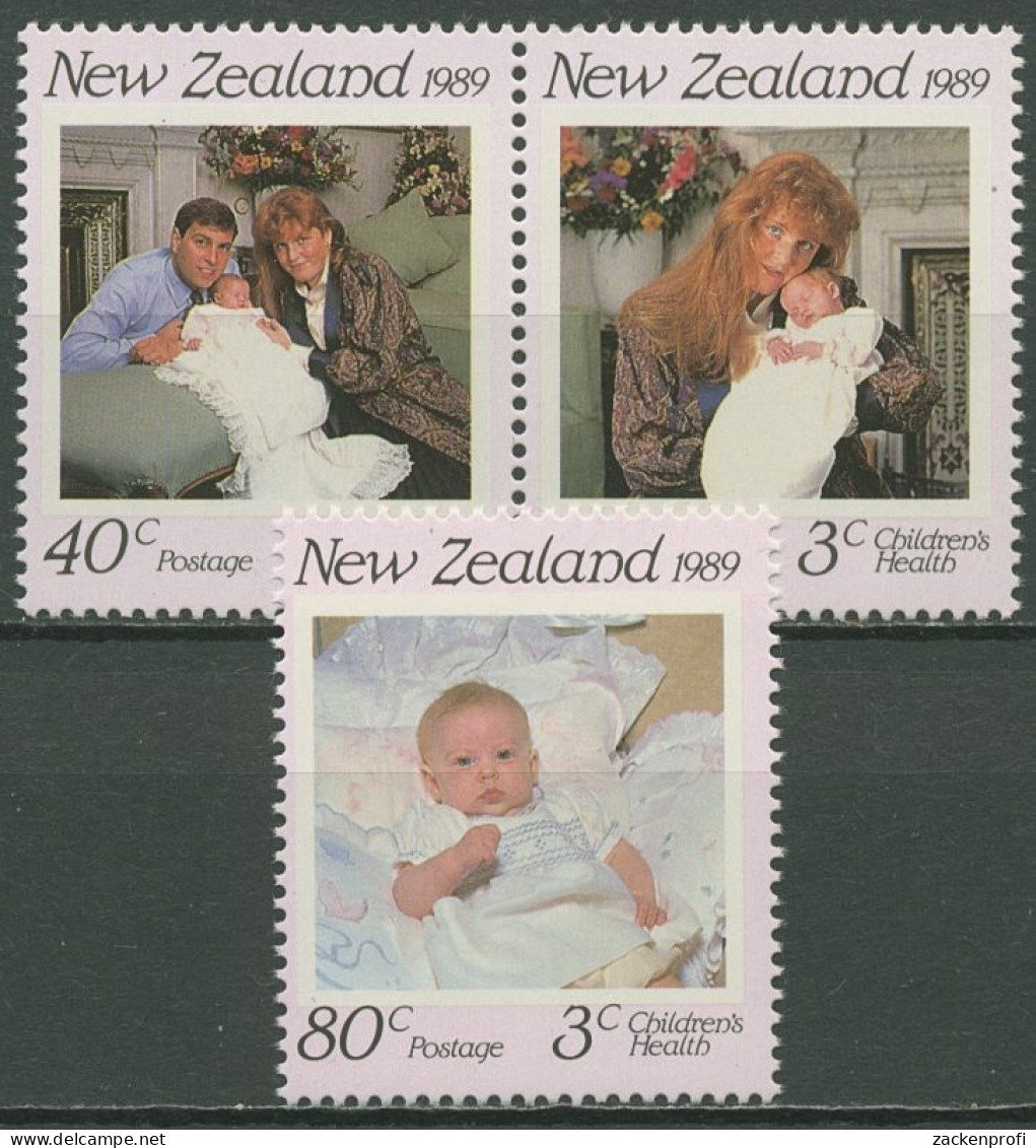 Neuseeland 1989 Gesundheit Prinz Andrew Und Familie 1081/83 Postfrisch - Nuevos