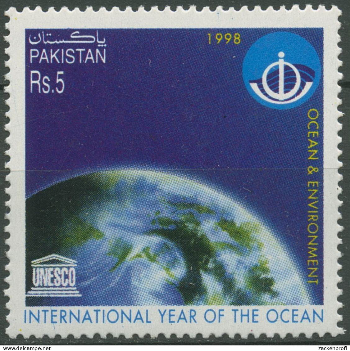 Pakistan 1998 Jahr Des Ozeans 1026 Postfrisch - Pakistan
