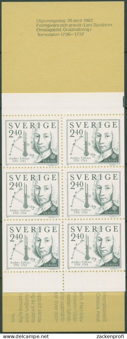 Schweden 1982 Europa CEPT Ereignisse Markenheftchen 1188 MH Postfrisch (C97778) - 1981-..