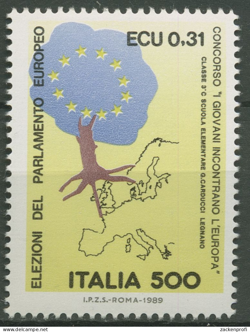 Italien 1989 Europäisches Parlament Direktwahlen 2083 Postfrisch - 1981-90: Nieuw/plakker