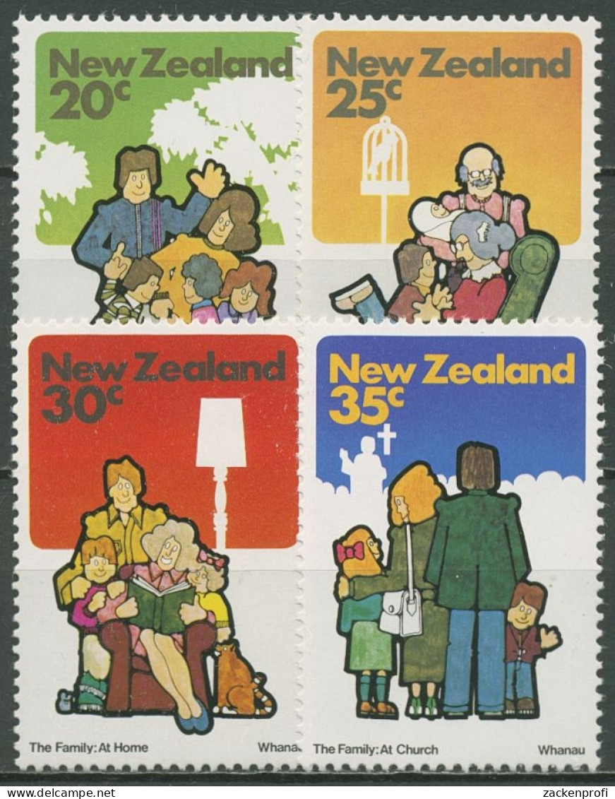 Neuseeland 1981 Familienleben 818/21 Postfrisch - Nuevos