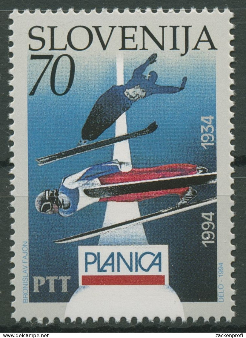 Slowenien 1994 Skisprungschanze Planica 78 Postfrisch - Slovenia