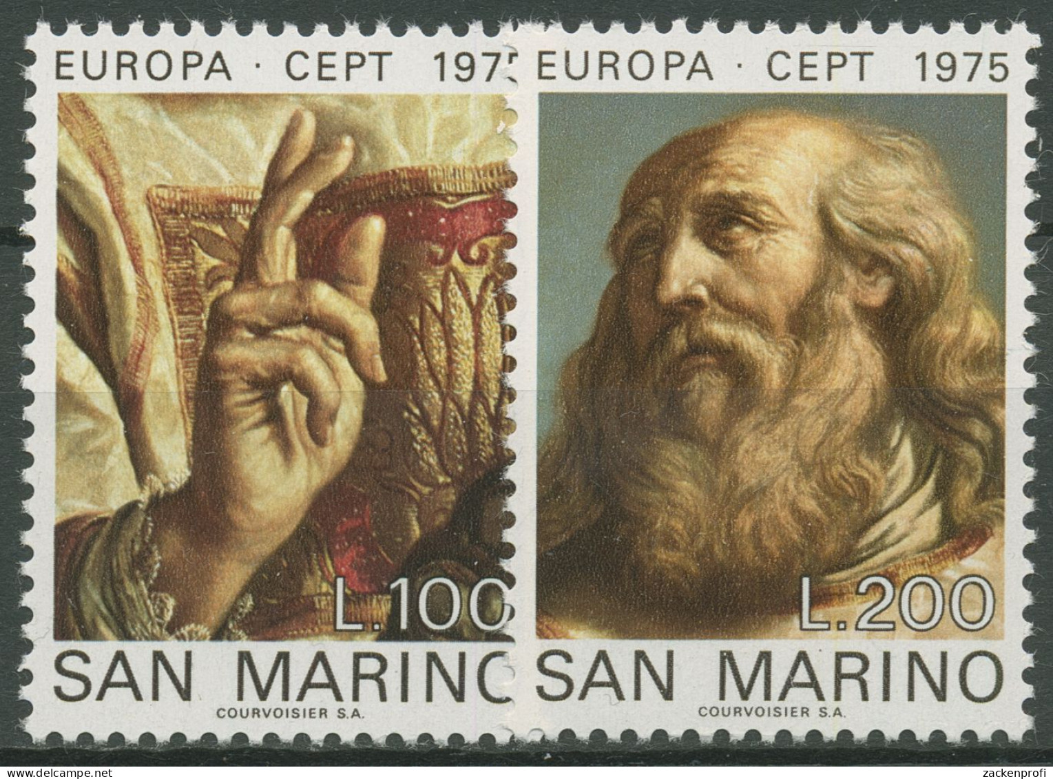 San Marino 1975 Europa CEPT Gemälde 1088/89 Postfrisch - Ungebraucht