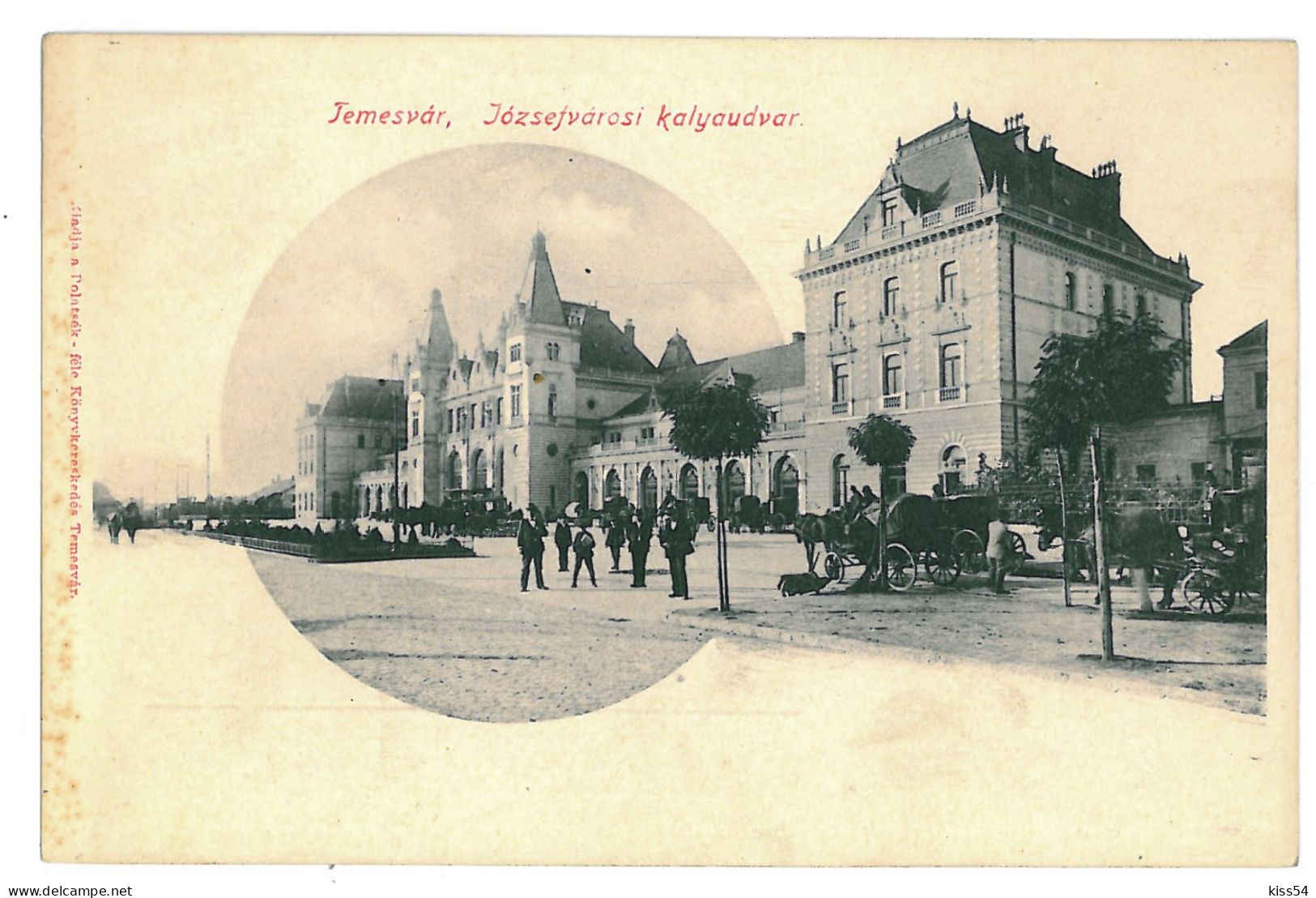 RO 47 - 11171 TIMISOARA, Romania, Railway Station - Old Postcard - Unused - Romania
