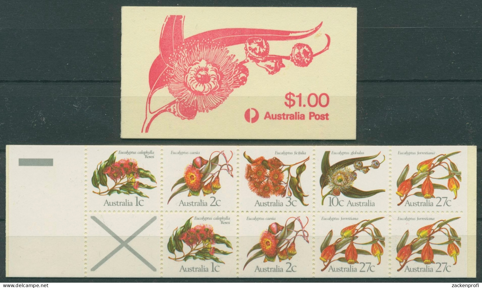 Australien 1982 Eukalyptusblüten Markenheftchen MH 51 Postfrisch (C29465) - Markenheftchen