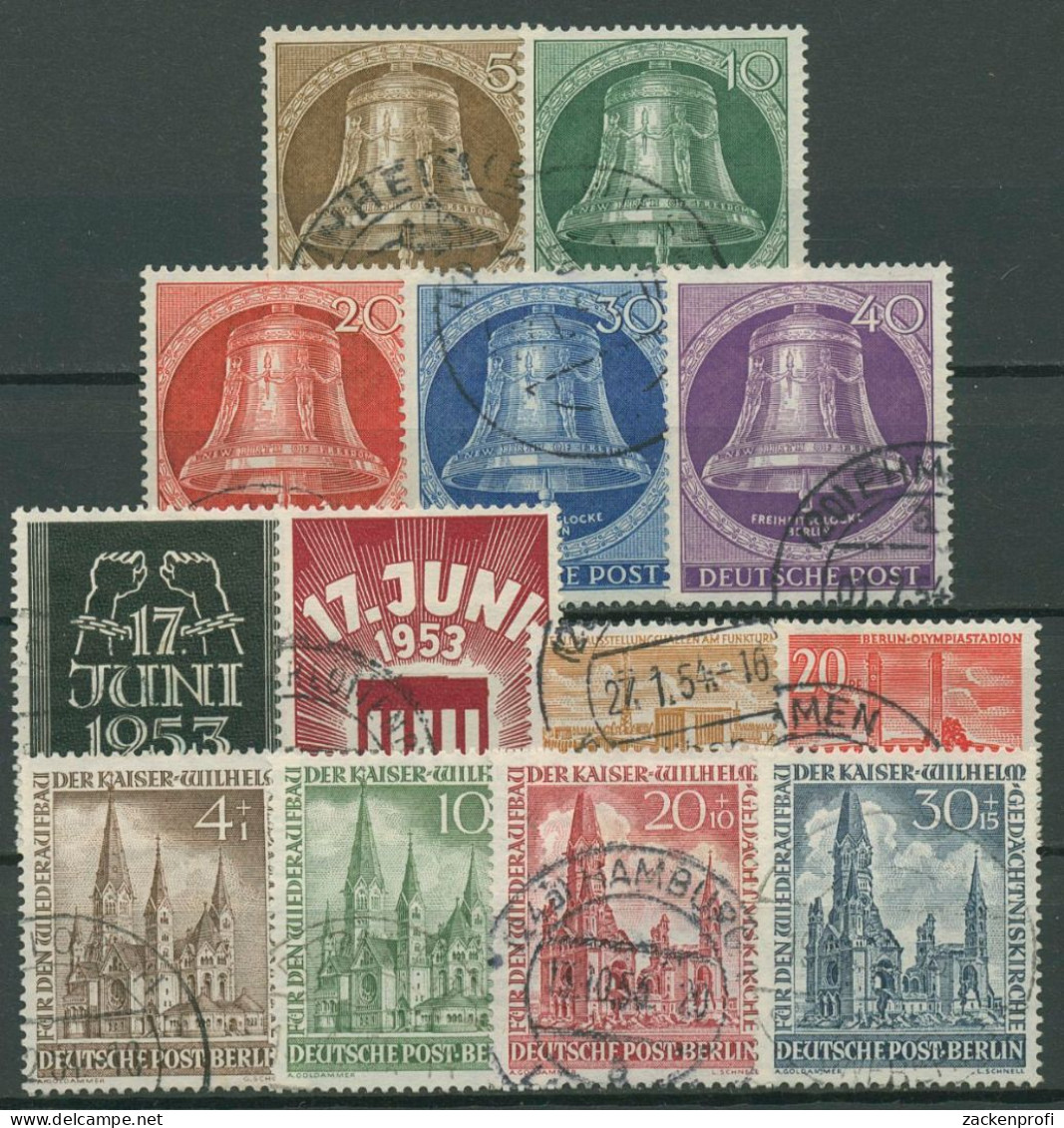 Berlin Jahrgang 1953 Komplett (101/13) Gestempelt - Used Stamps