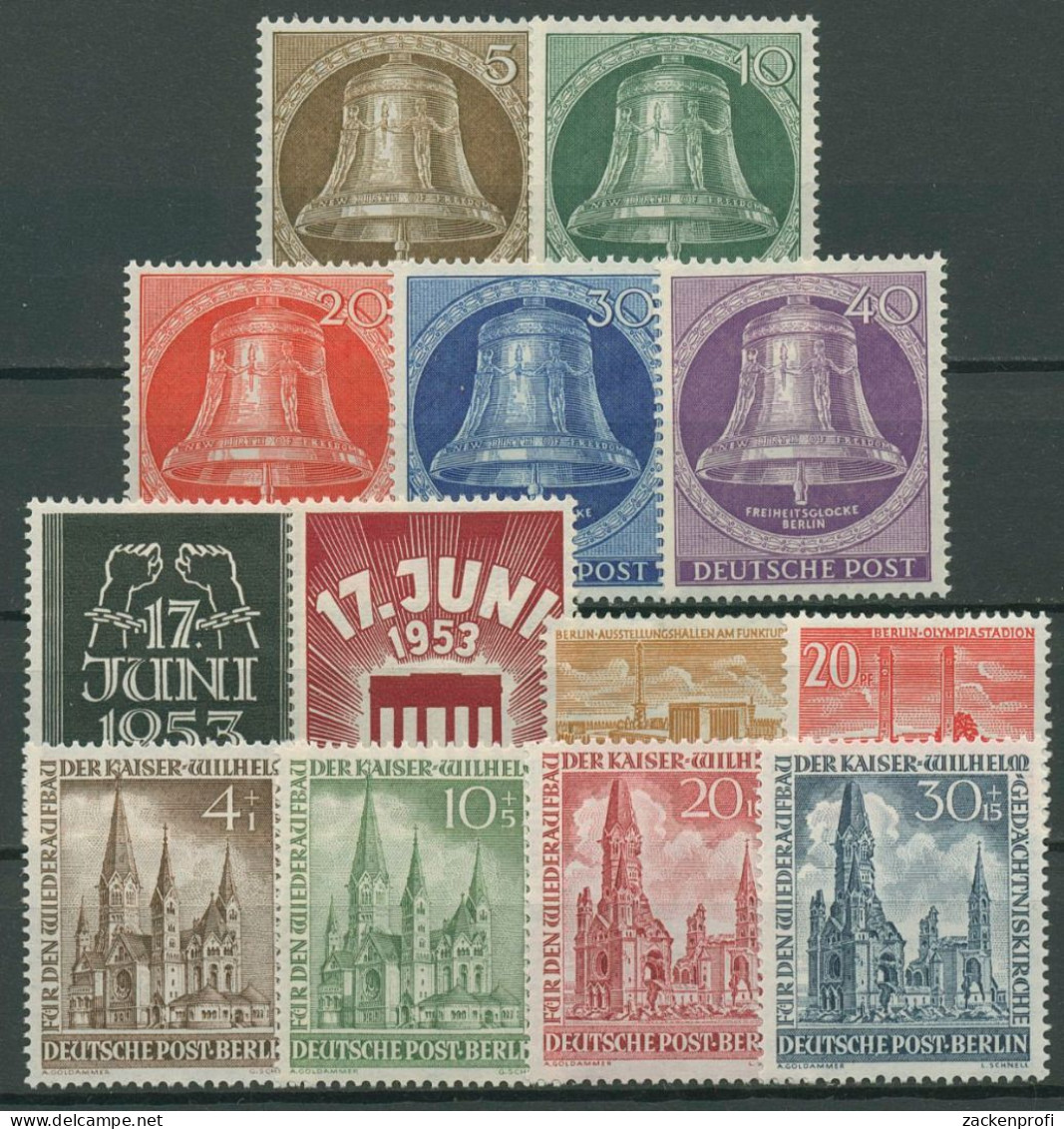 Berlin Jahrgang 1953 Komplett (101/13) Postfrisch - Unused Stamps