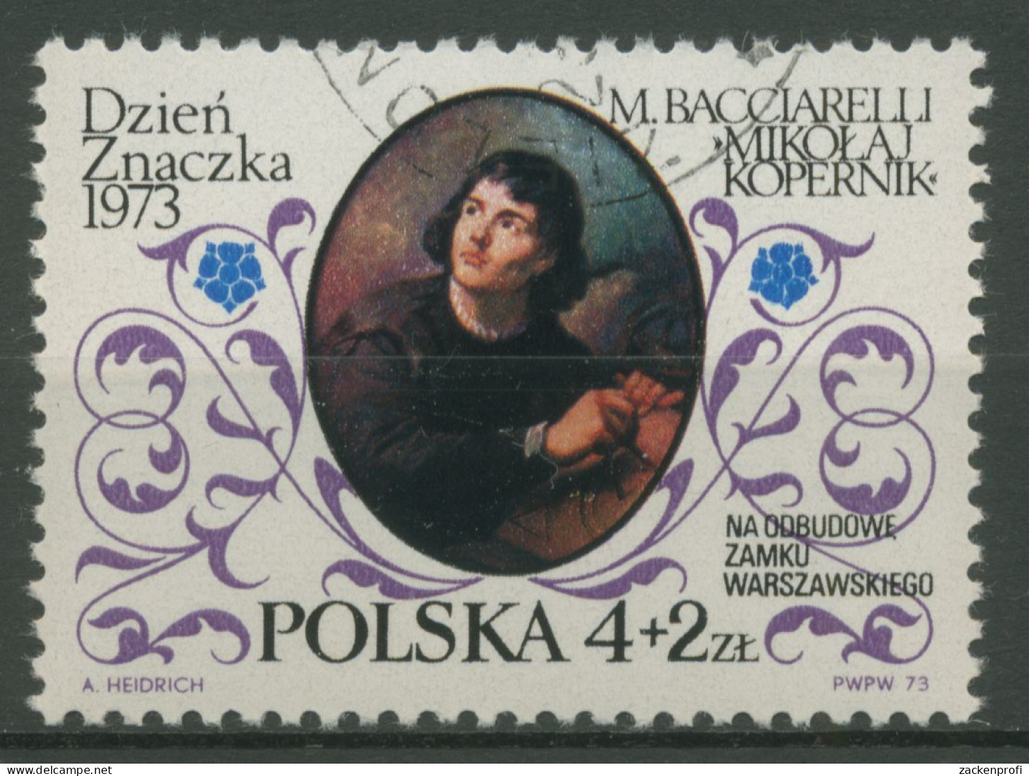 Polen 1973 Tag Der Briefmarke Nikolaus Kopernikus 2274 Gestempelt - Usados