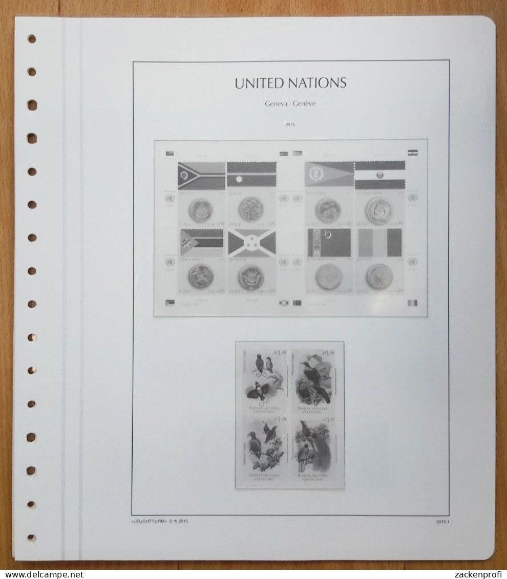 KABE Of Vordruckblätter UNO Genf 2015 Neuwertig, Unbenutzt (Z2473) - Pré-Imprimés