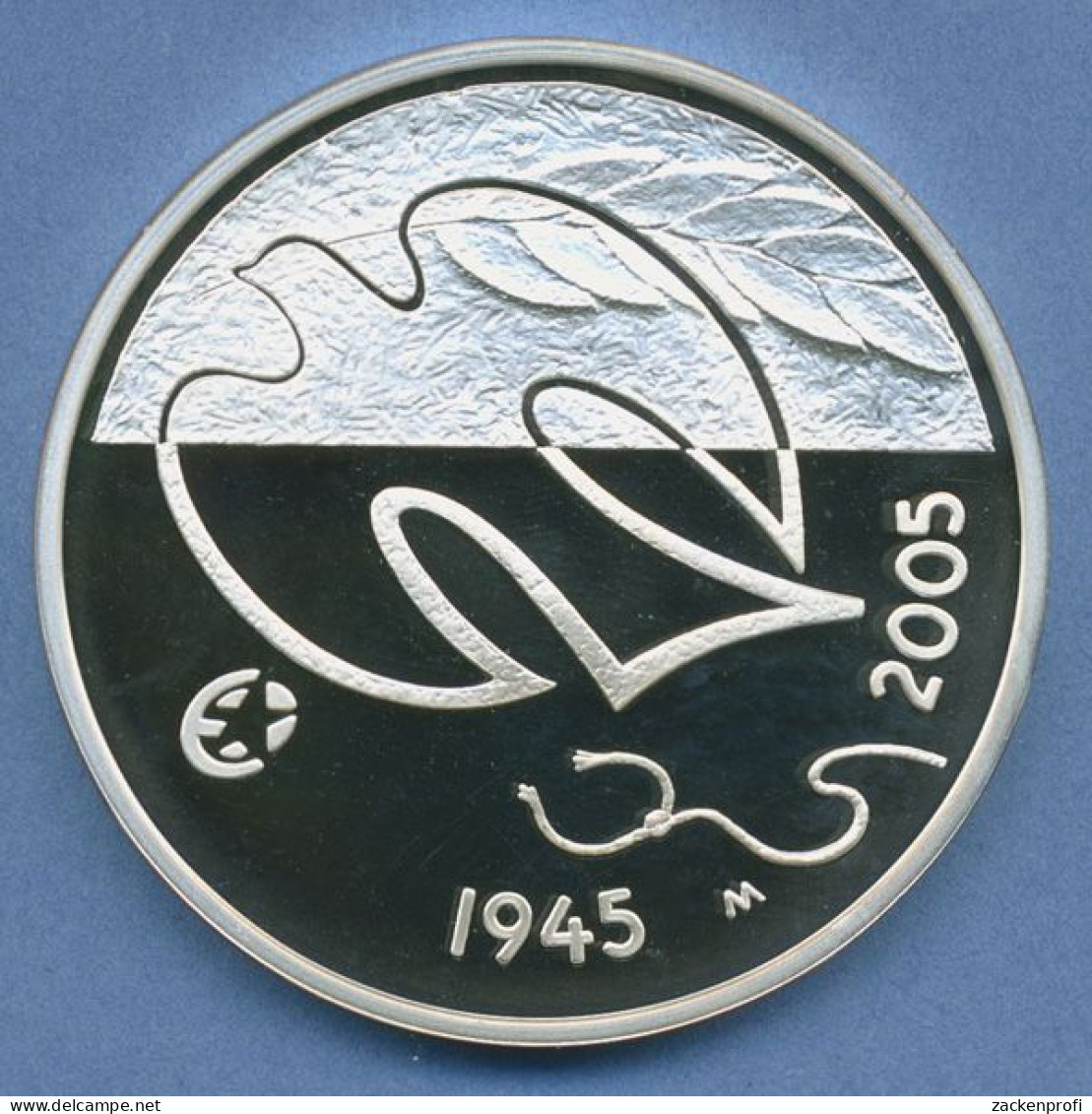 Finnland 10 Euro 2005 Frieden In Europa Friedenstaube, Silber, KM 120 PP (m4458) - Finland