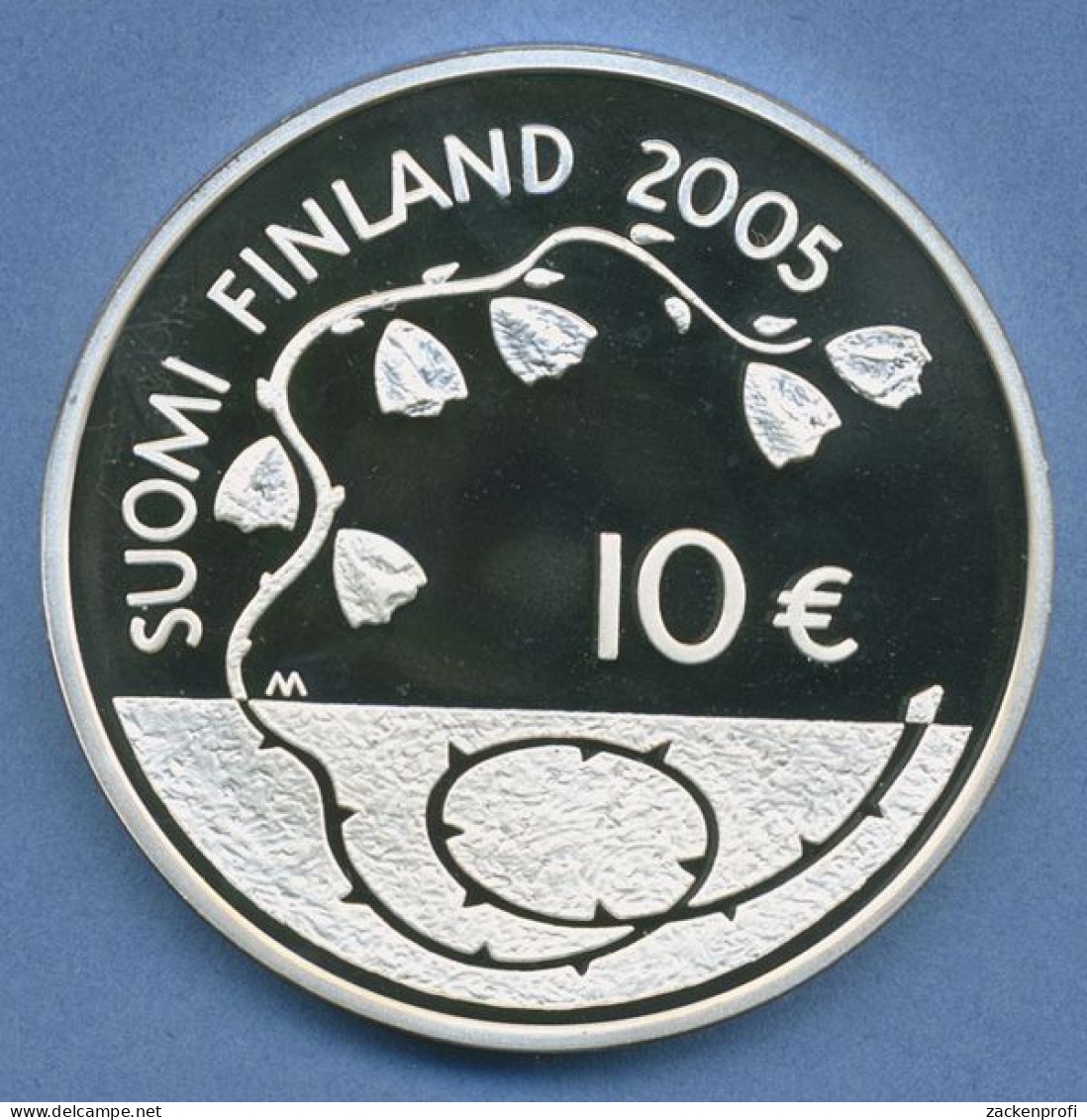 Finnland 10 Euro 2005 Frieden In Europa Friedenstaube, Silber, KM 120 PP (m4458) - Finnland