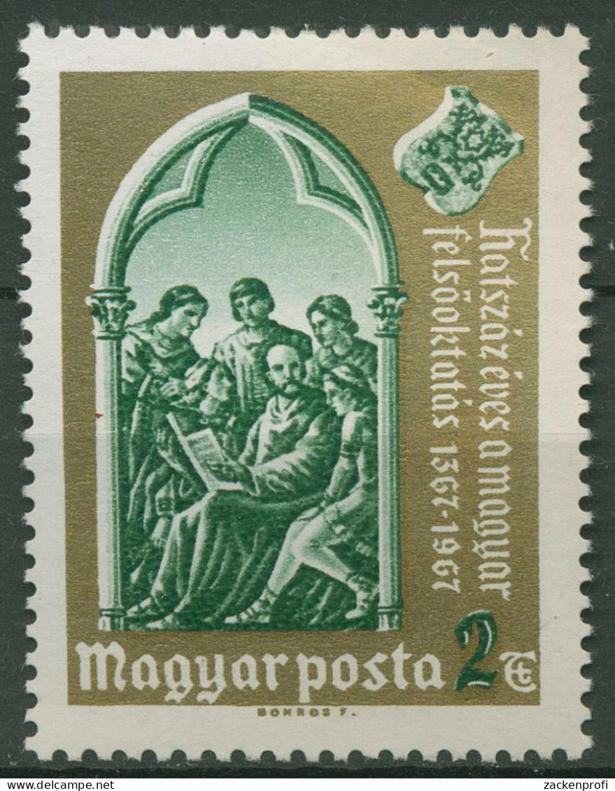 Ungarn 1967 Hochschule Universität Pécs 2363 A Postfrisch - Unused Stamps