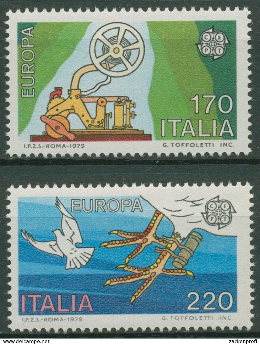 Italien 1979 Europa CEPT Post-und Fernmeldewesen 1657/58 Postfrisch - 1971-80: Mint/hinged
