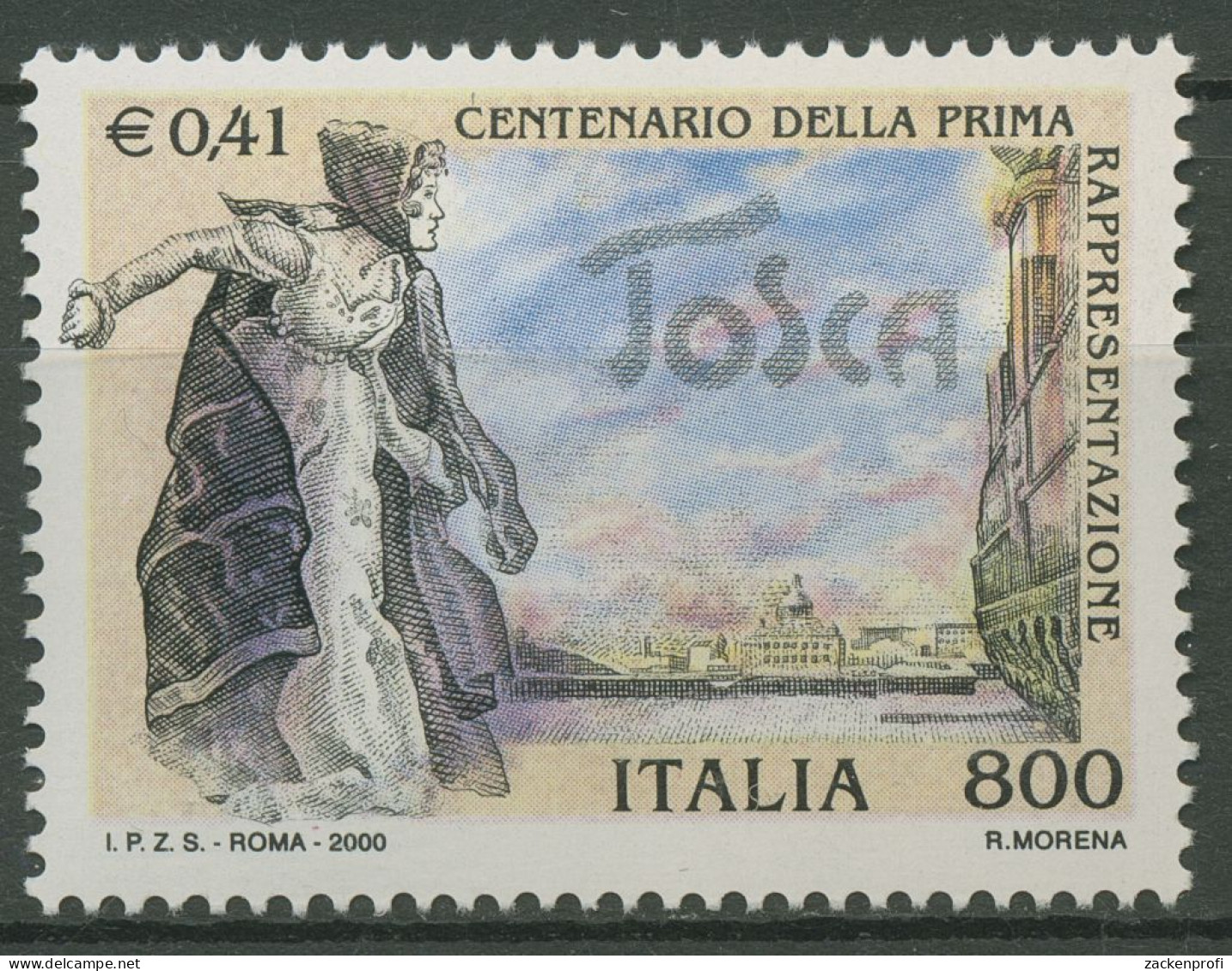 Italien 2000 Oper Tosca Bühnenfigur 2670 Postfrisch - 1991-00: Neufs