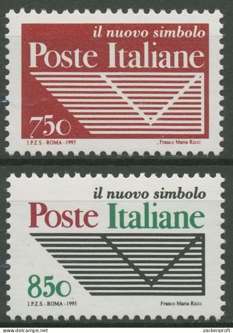 Italien 1995 Neues Postemblem 2413/14 A Postfrisch - 1991-00: Mint/hinged