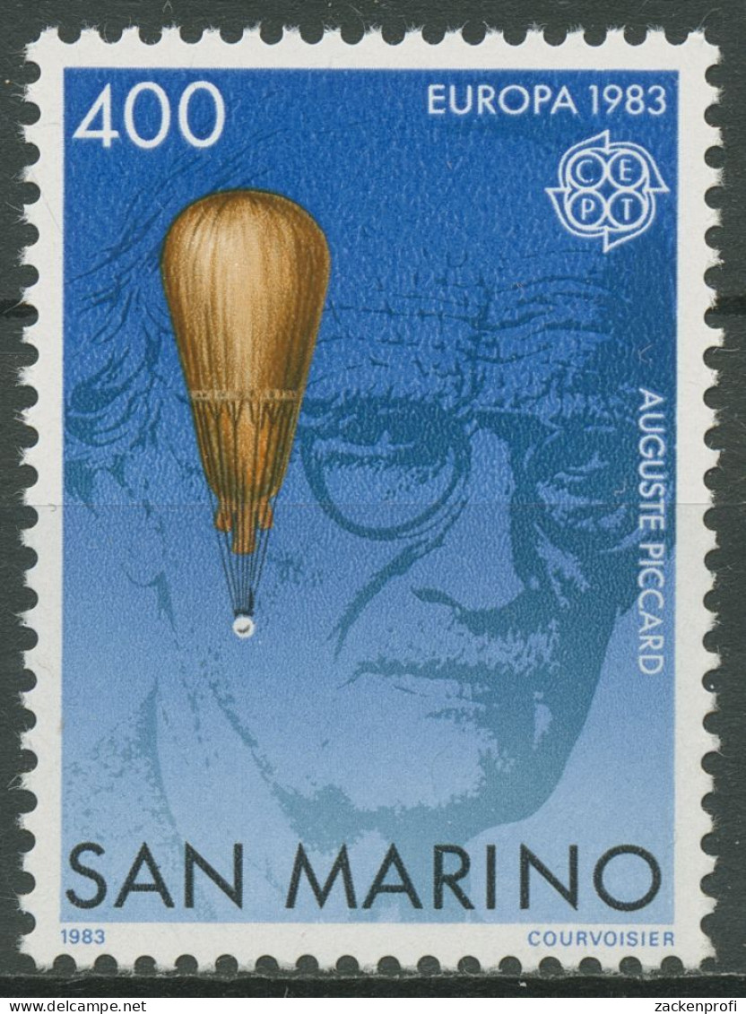 San Marino 1983 Europa CEPT Große Werke Stratosphärenballon 1278 Postfrisch - Neufs