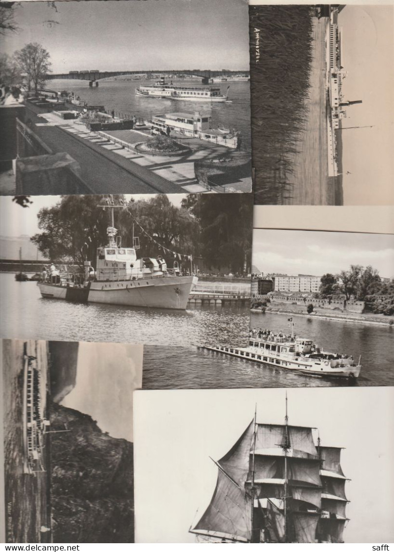 Lot Mit 82 Ansichtskarten Motiv Schiff, In- Und Ausland - 5 - 99 Postcards
