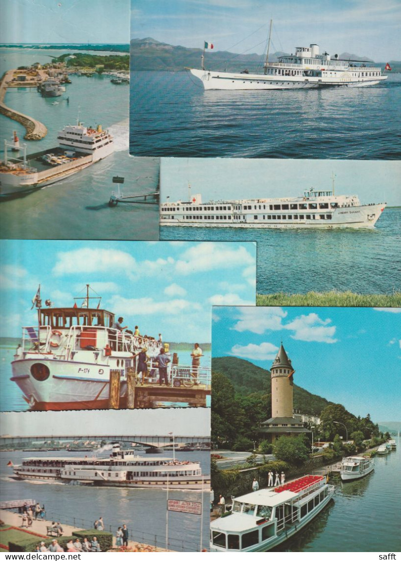 Lot Mit 82 Ansichtskarten Motiv Schiff, In- Und Ausland - 5 - 99 Postcards