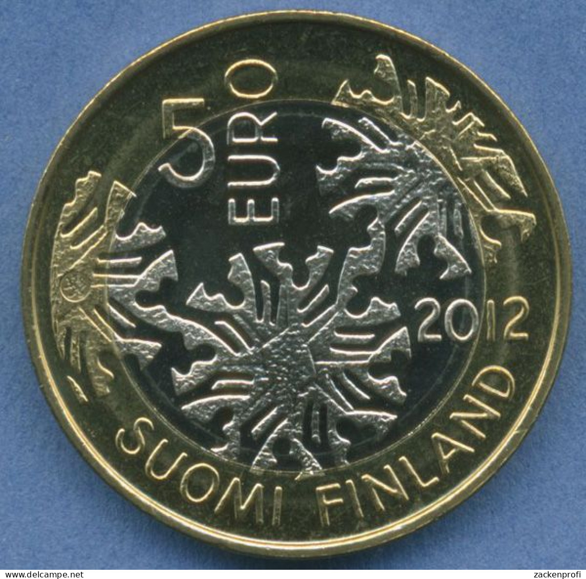 Finnland 5 Euro 2012 Pflanzen Hahnenfuß, Vz/st (m5760) - Finlandia