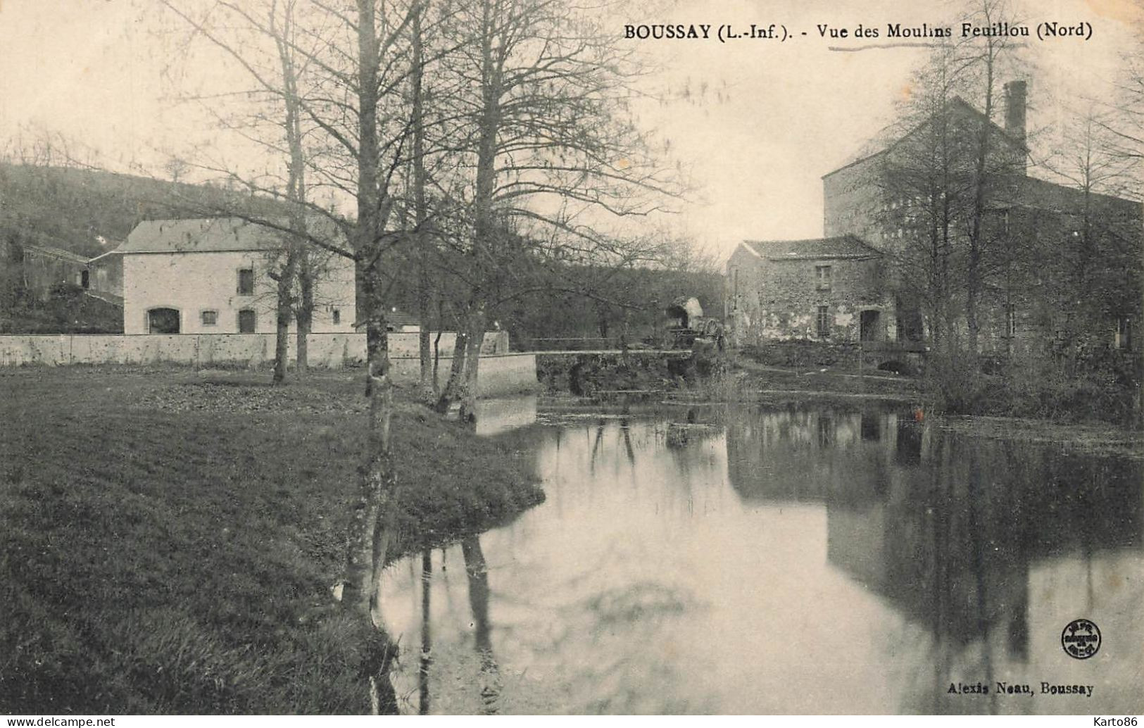 Boussay * Vue Des Moulins Feuillou ( Nord ) * Moulin Minoterie Molen - Boussay