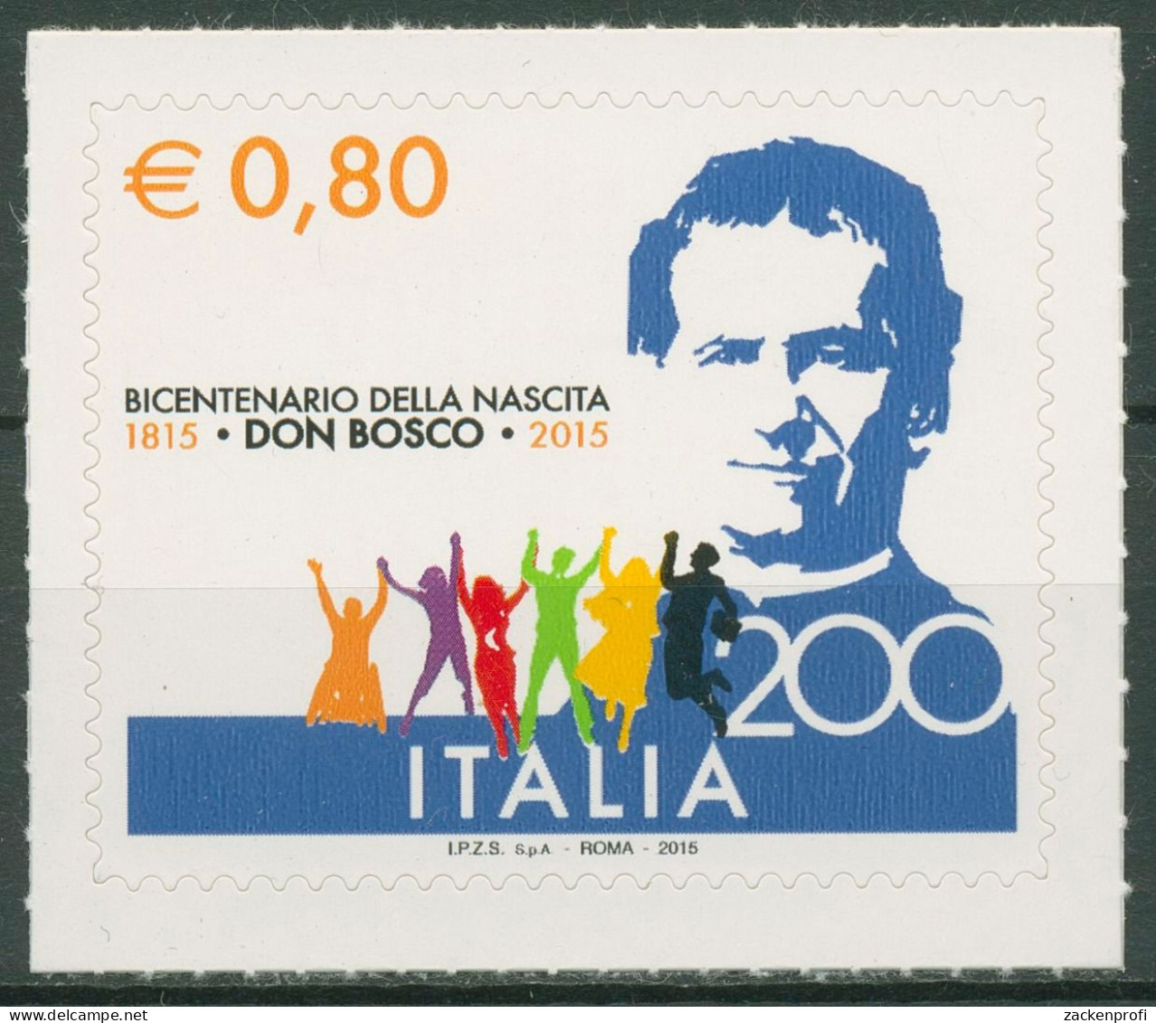 Italien 2015 Priester Giovanni Don Bostco 3787 Postfrisch - 2011-20: Nieuw/plakker
