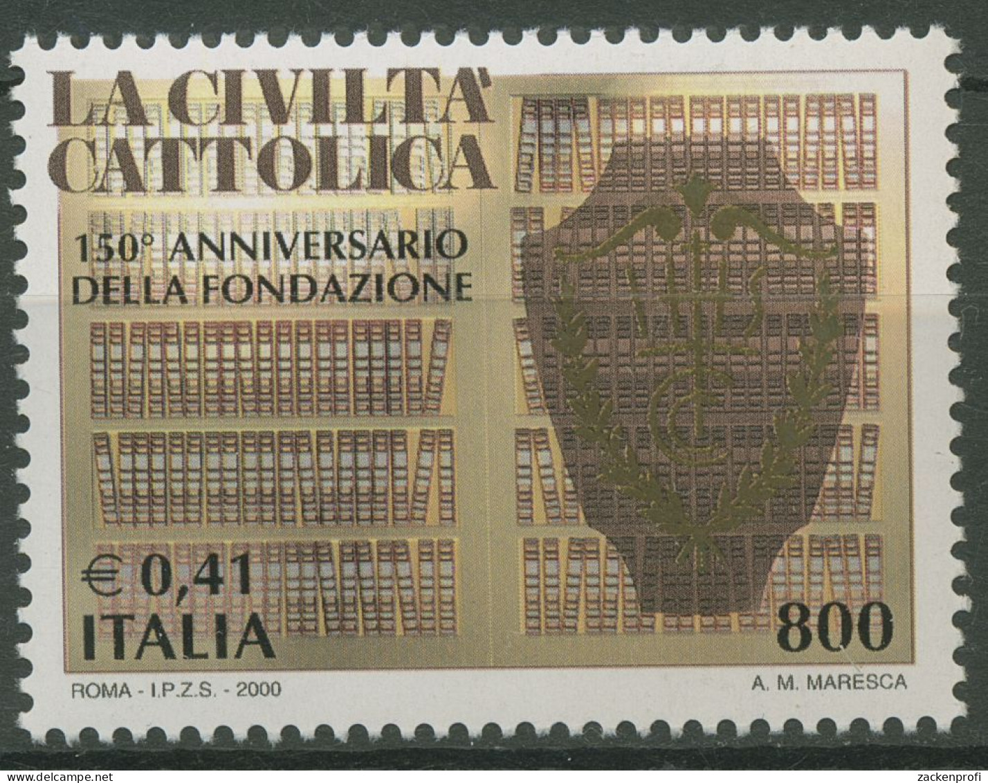 Italien 2000 Zeitschrift La Civiltá Cattolica Wappen 2689 Postfrisch - 1991-00: Ungebraucht