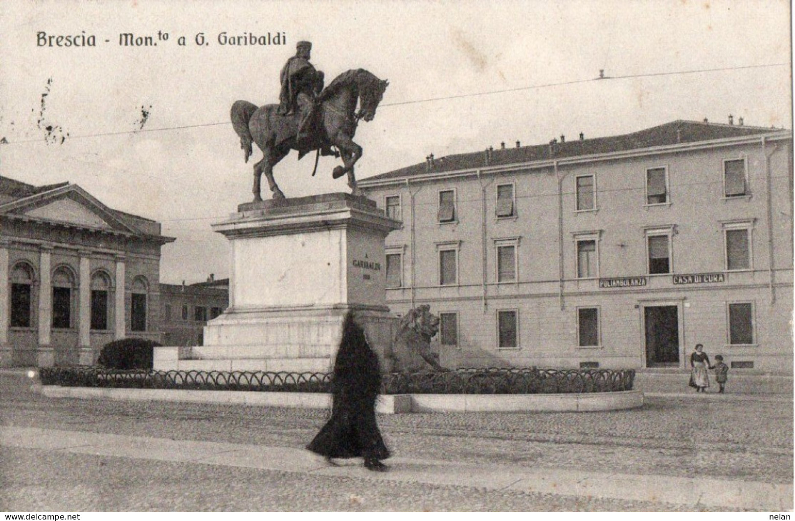 BRESCIA - MONUMENTO A GARIBALDI - F.P. - Brescia