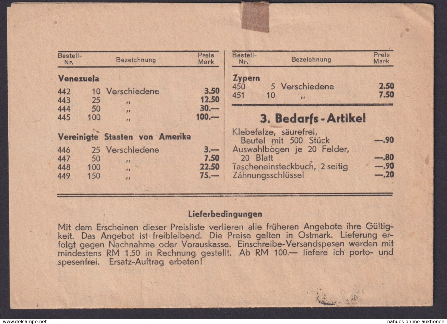 SBZ Postkarte Berlin Karlshorst Briefmarkenhandlung Otto Kühne N. Potsdam - Sonstige & Ohne Zuordnung