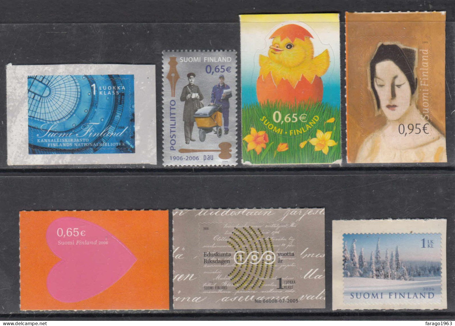 2006 Finland Collection Of 7 Different MNH  @ BELOW FACE VALUE - Ungebraucht