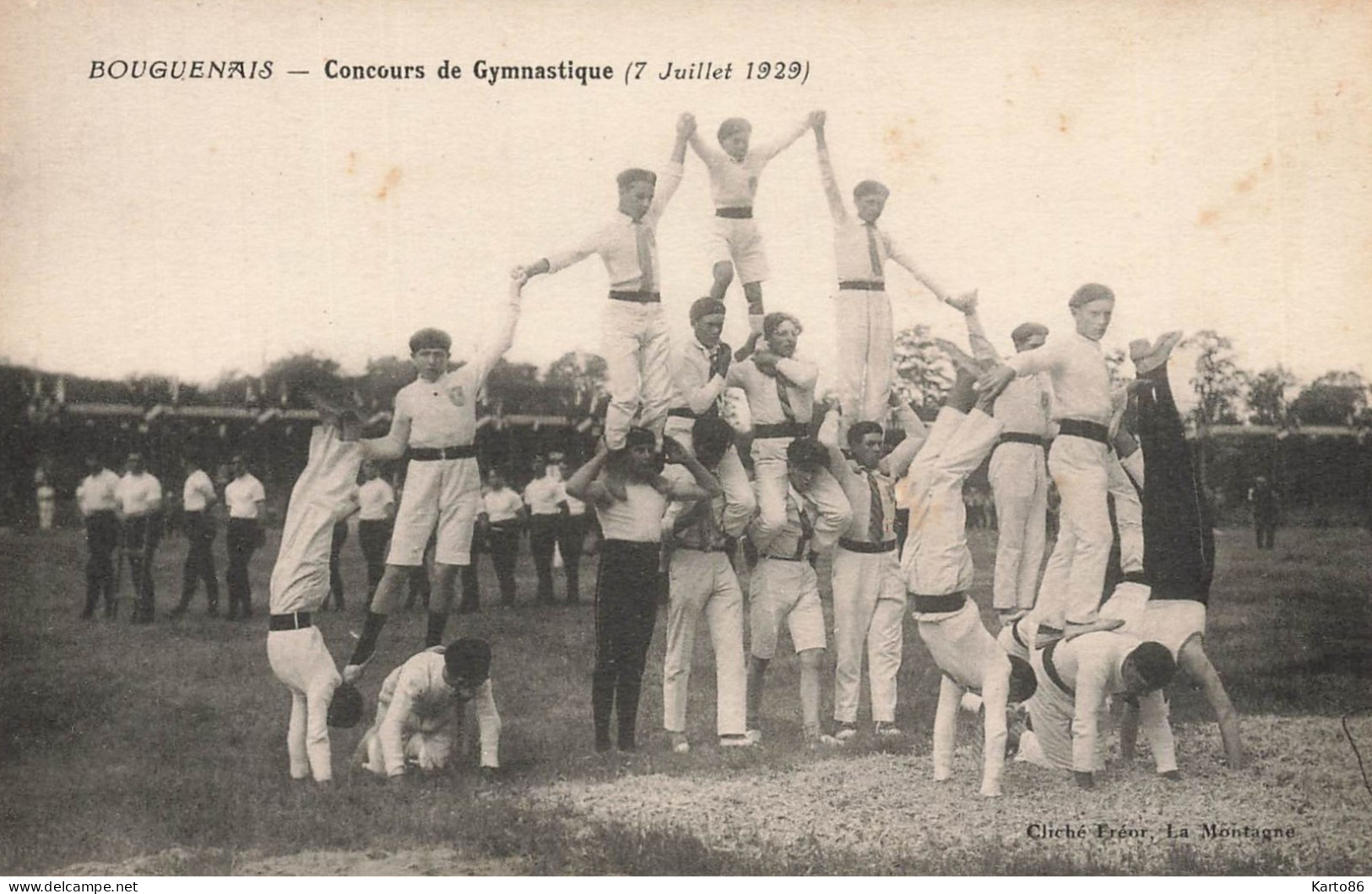 Bouguenais * Concours De Gymnastique 7 Juillet 1929 * Gym Sport Sportifs - Bouguenais