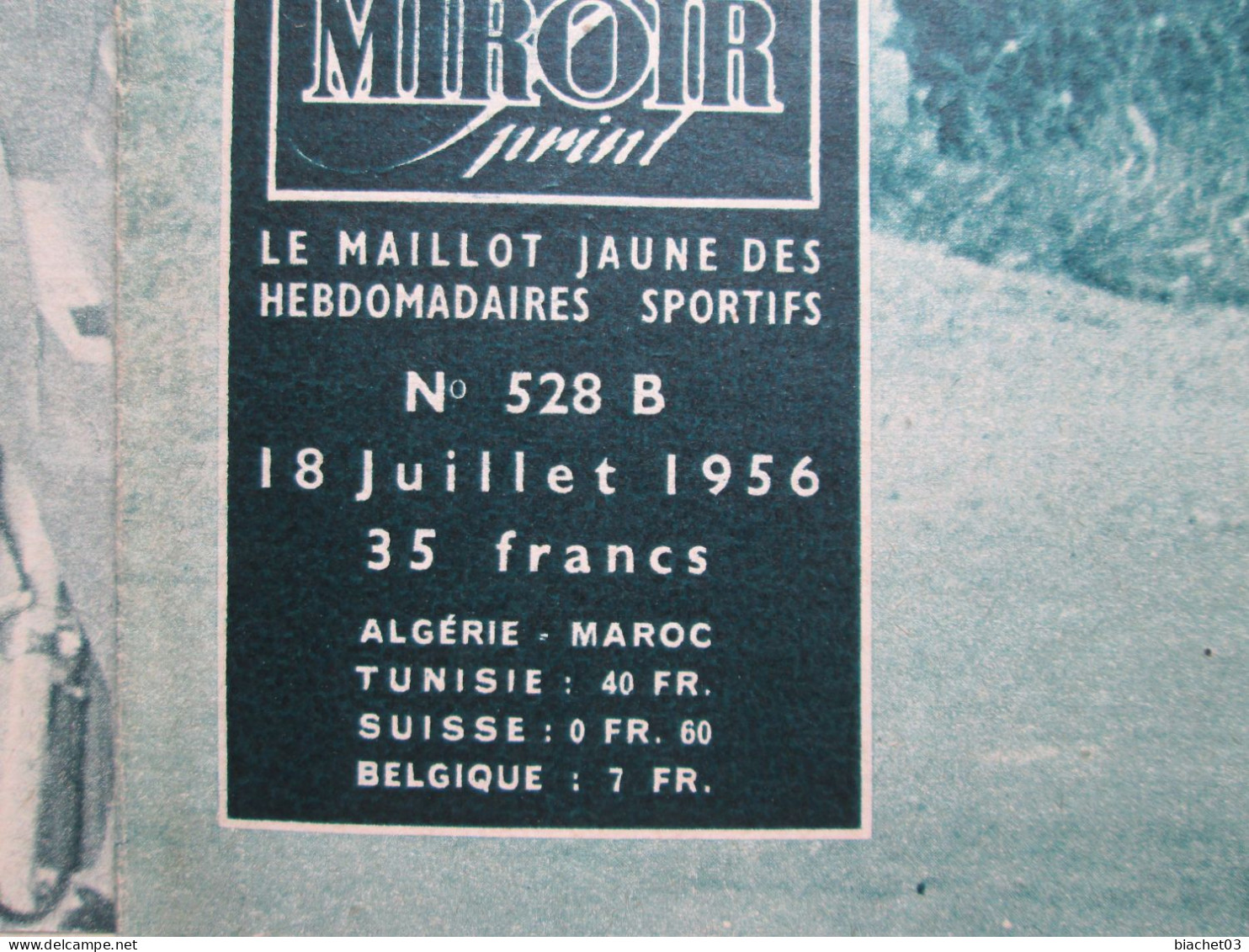 miroir sprint lot de 47 n° de 1956