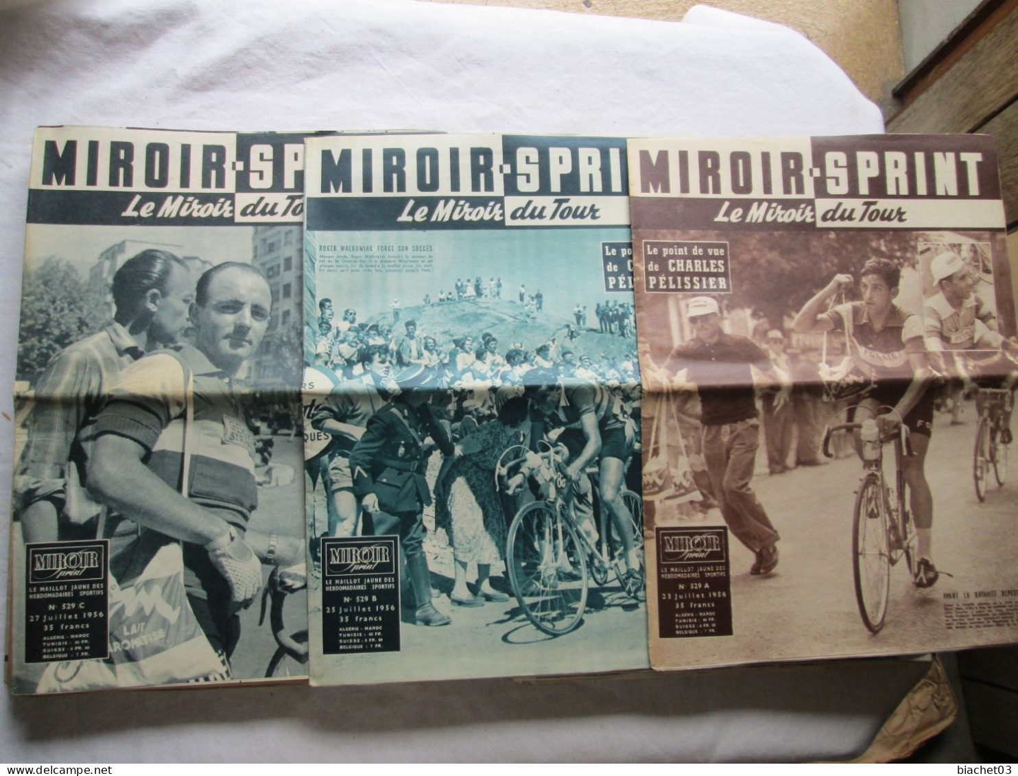 miroir sprint lot de 47 n° de 1956