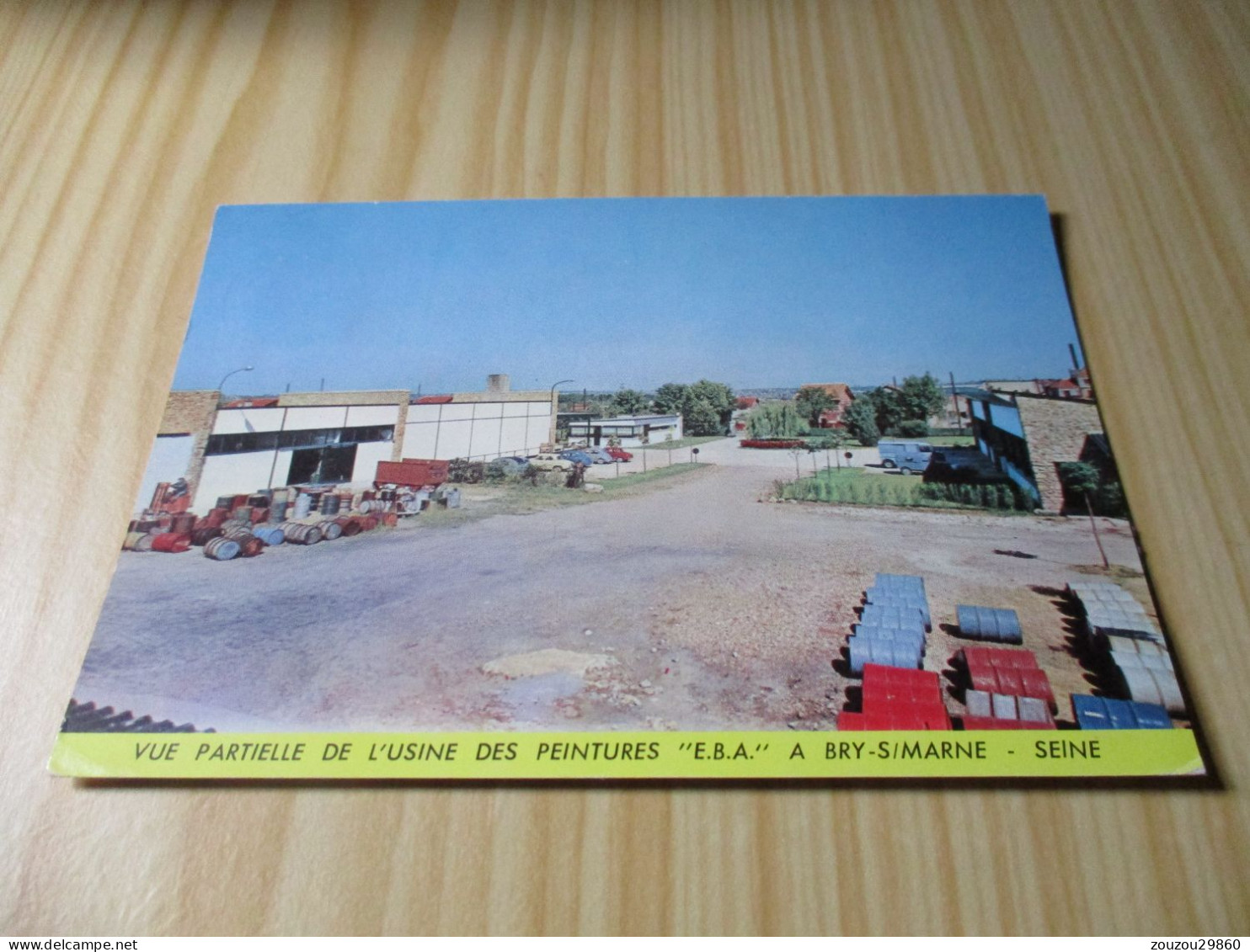 Bry-sur-Marne (94).Vue Partielle De L'usine Des Peintures " E.B.A. ". - Bry Sur Marne