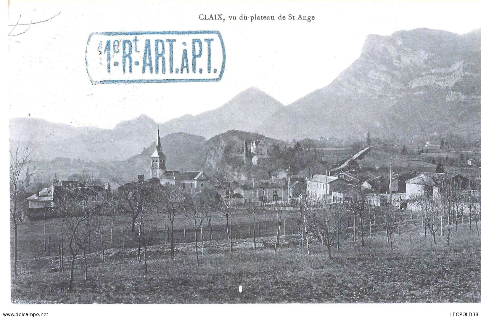 CLAIC Vue De Plateau St Ange - Claix