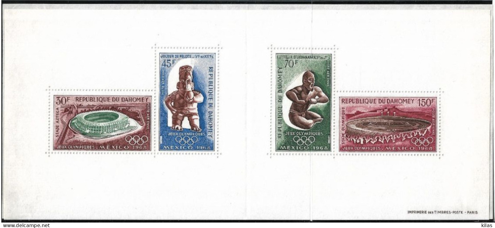 DAHOMEY 1968 Olympic Games MEXICO MNH - Ete 1968: Mexico