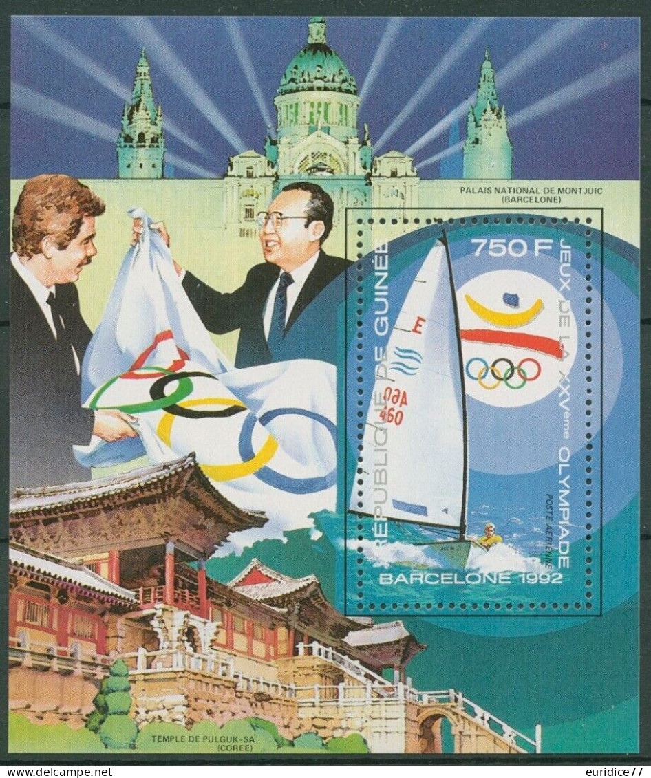 Guinea Republic 1989 - Olympic Games Barcelona 92 Mnh** - Zomer 1992: Barcelona