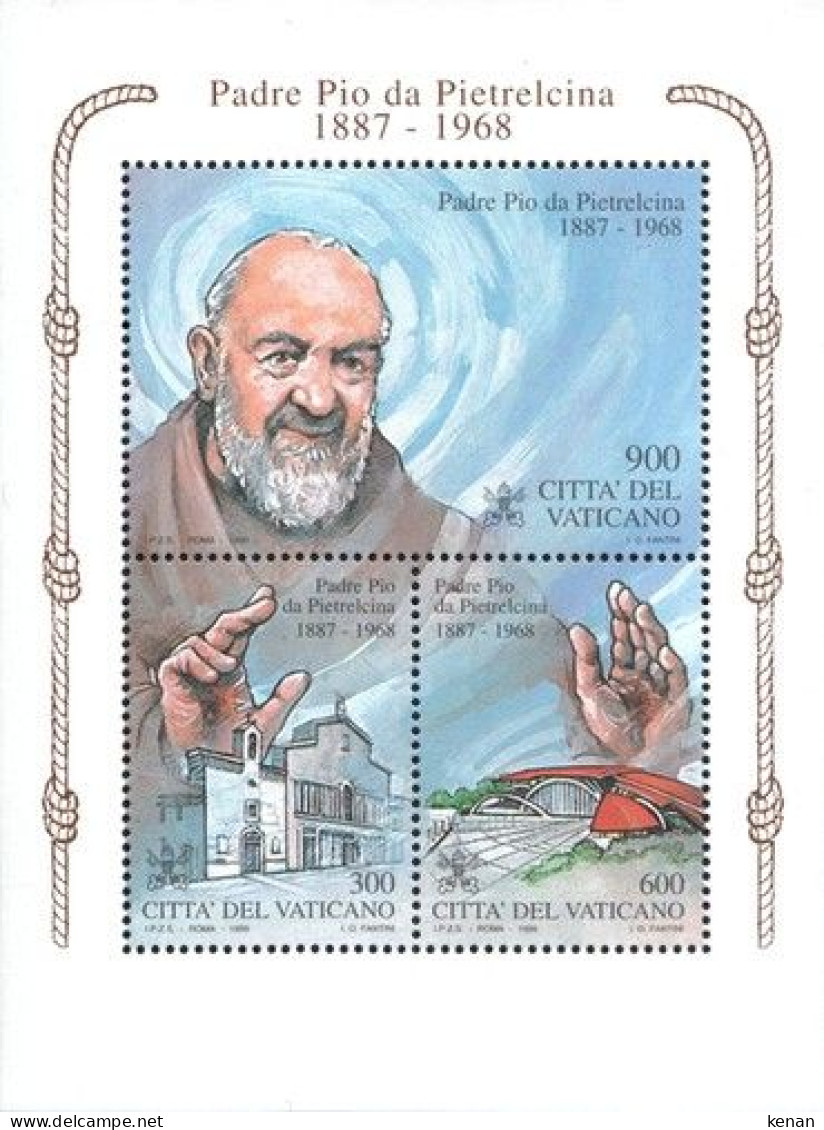 Vatican, 1999, Mi: Block 19 (MNH) - Unused Stamps