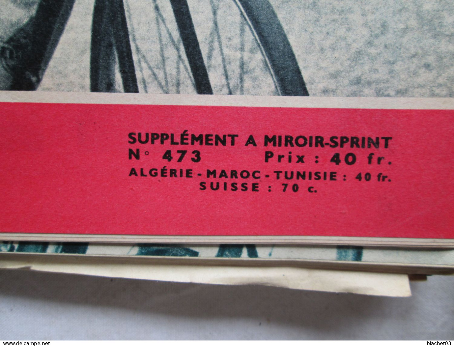 Miroir Sprint Lot De 44 N° De 1955 - Sport