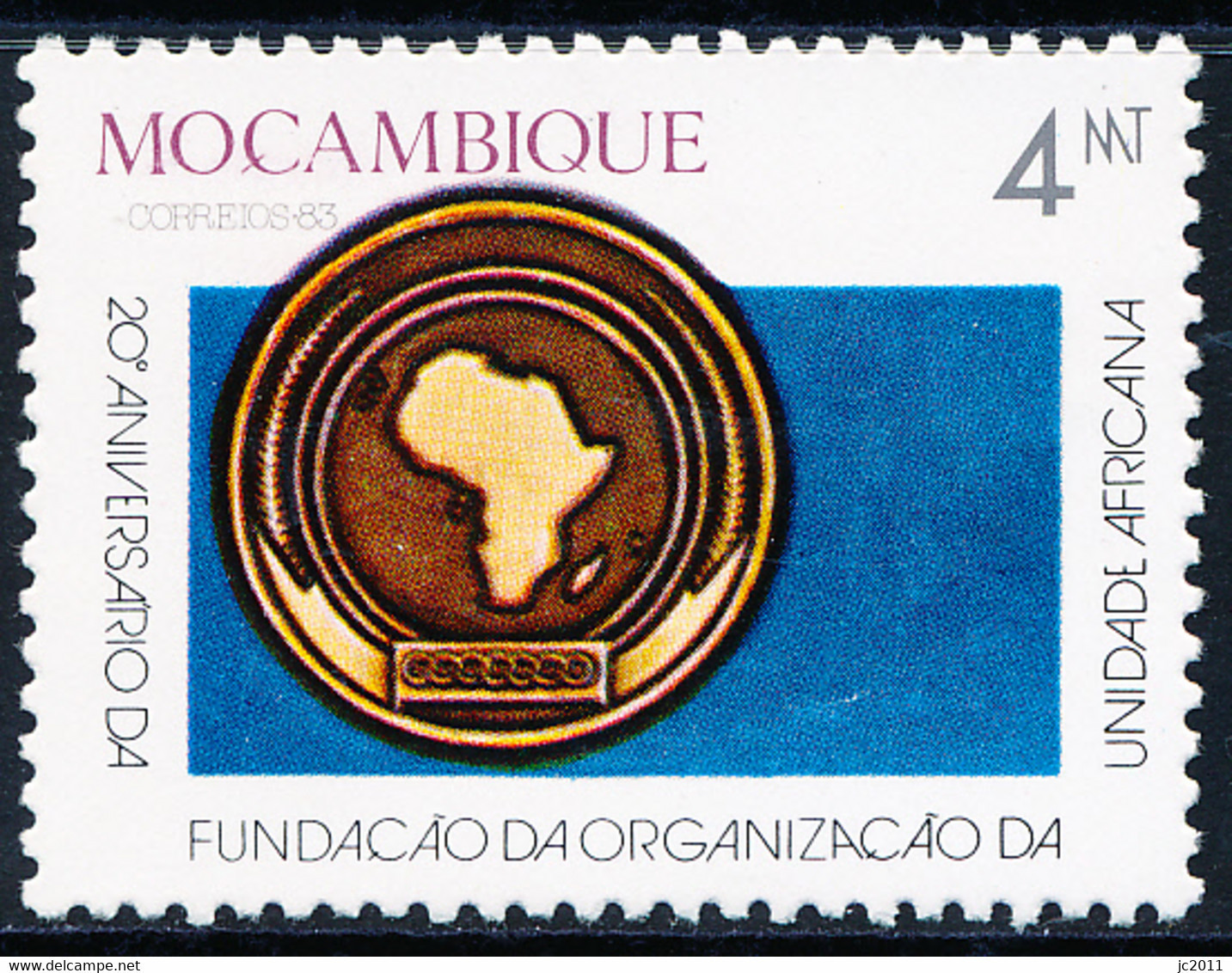 Mozambique - 1983 - Organization Of African Unity   - MNH - Mosambik