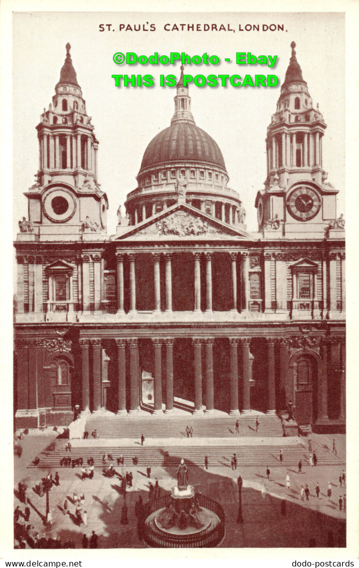 R449785 St. Pauls Cathedral. London. Dennis - Other & Unclassified