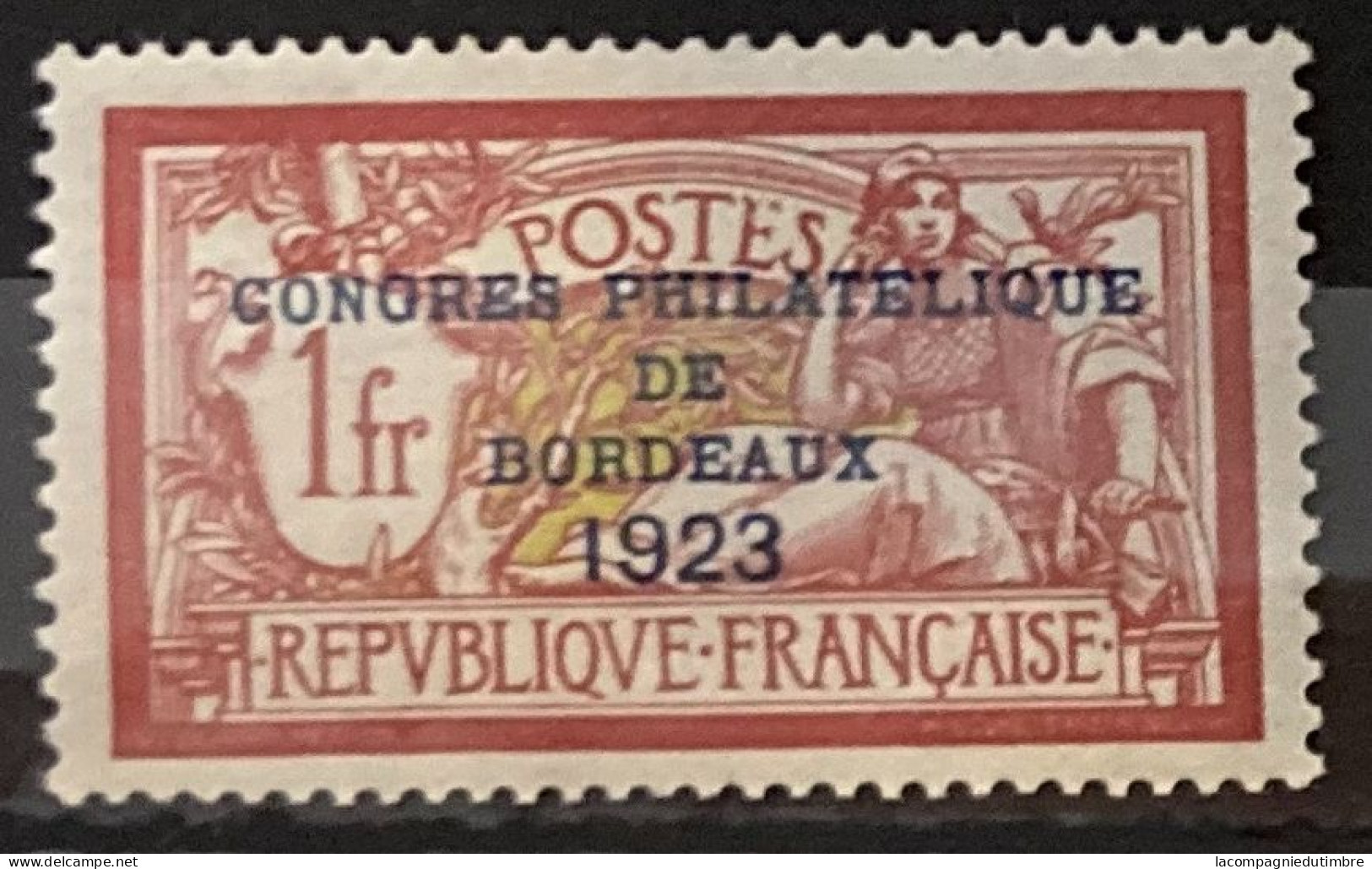 France YT N° 182 Congrès De Bordeaux Neuf *. Signé Et TB - Neufs