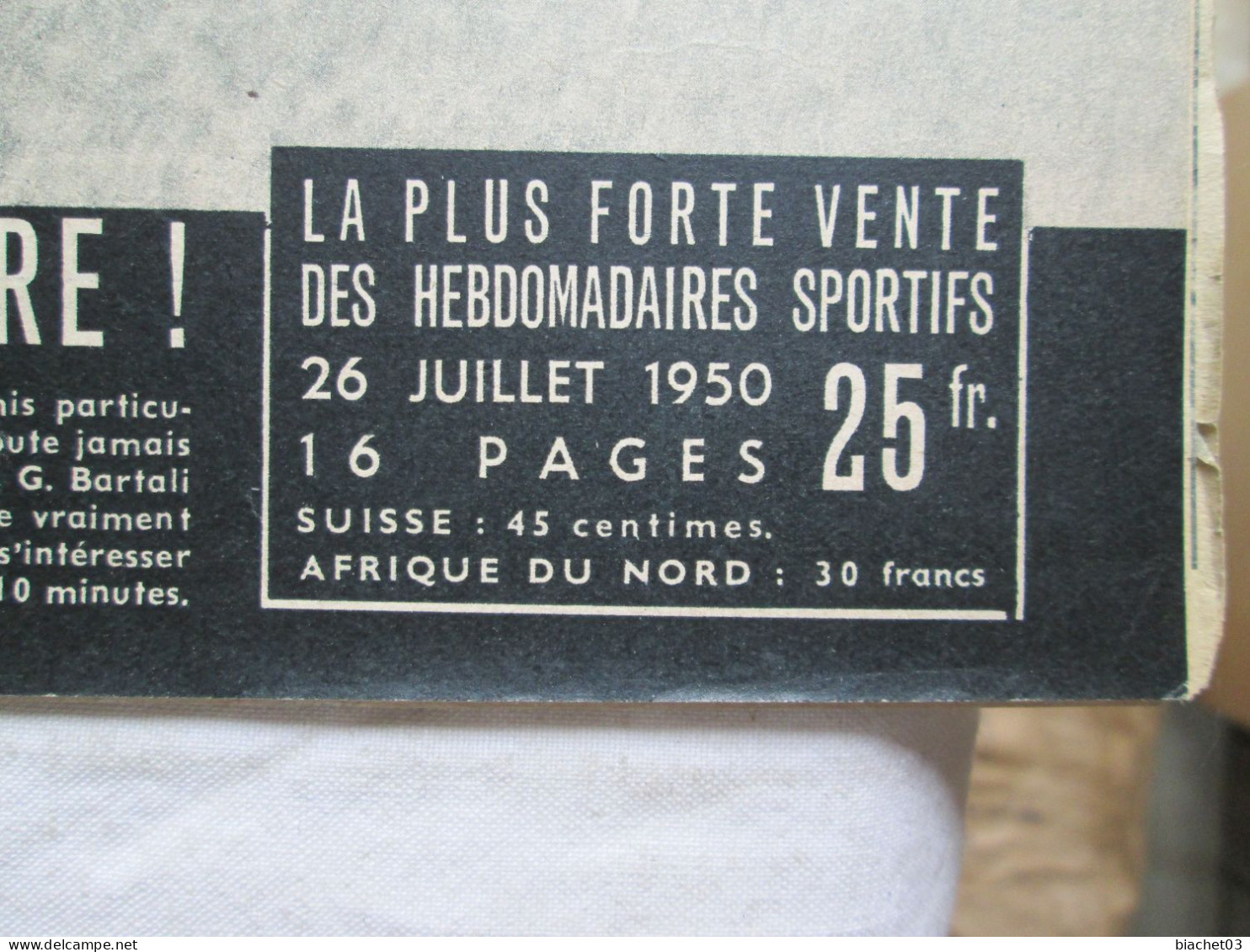 miroir sprint lot de 55 n° de 1950