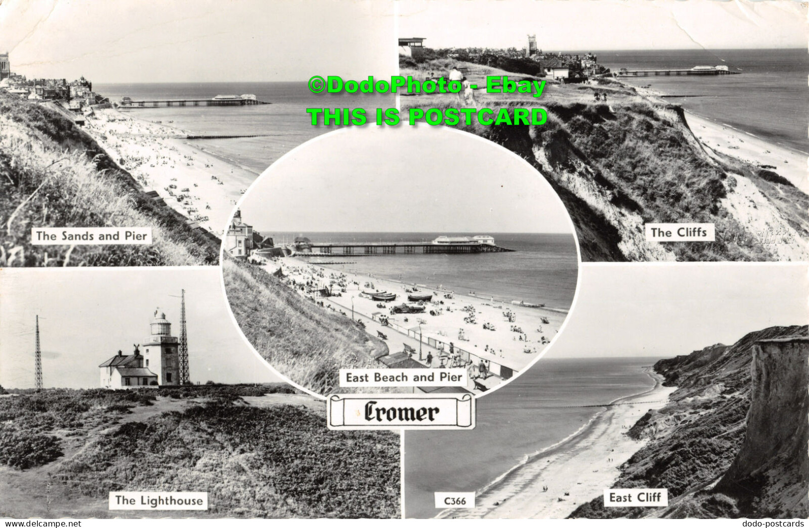 R449831 Cromer. C366. St. Albans Series. RP. 1962. Multi View - Monde