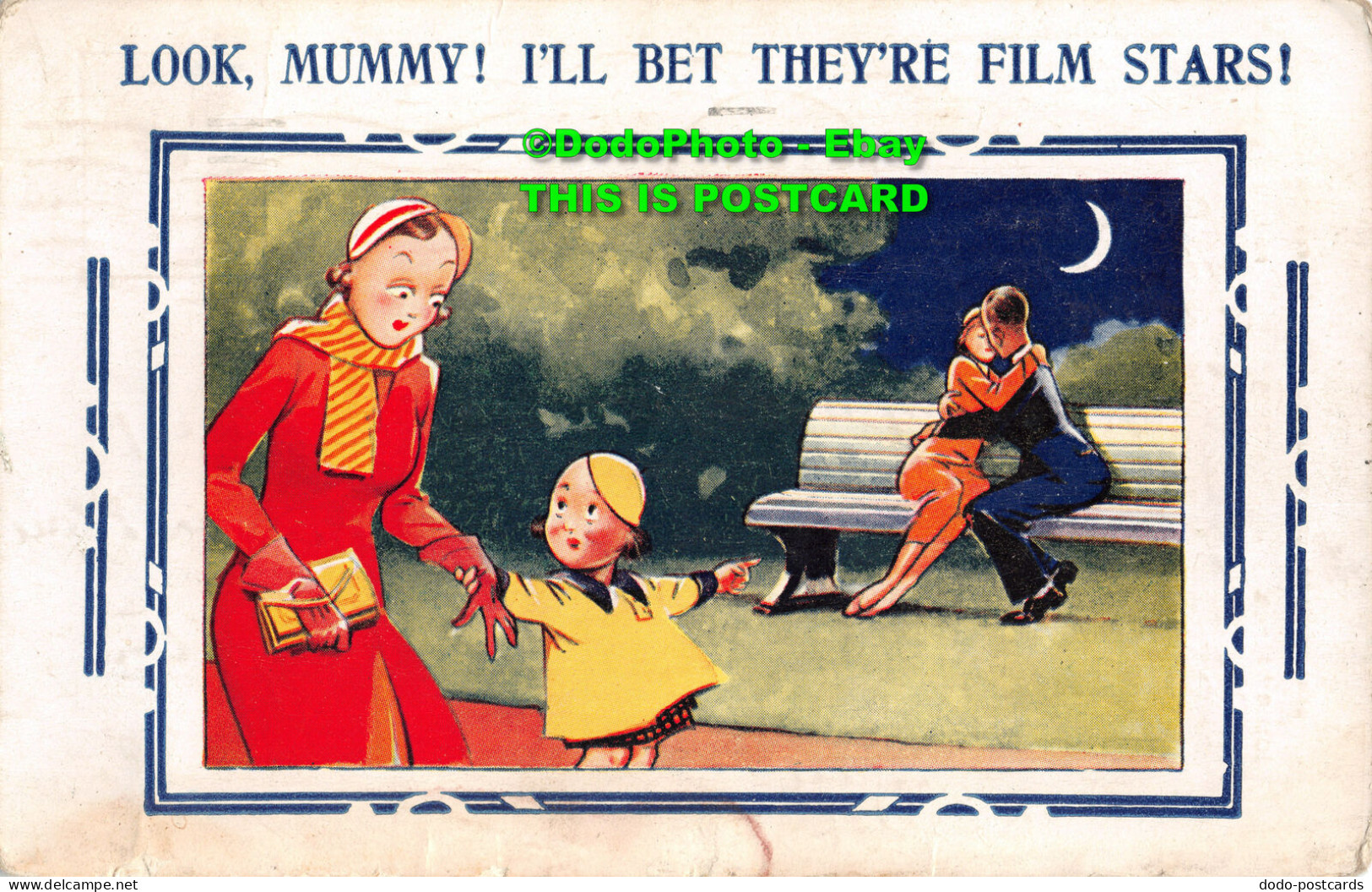 R449843 Look Mummy. Ill Bet Theyre Film Stars. Bamforth. Comic Series. No. 3995. - Monde