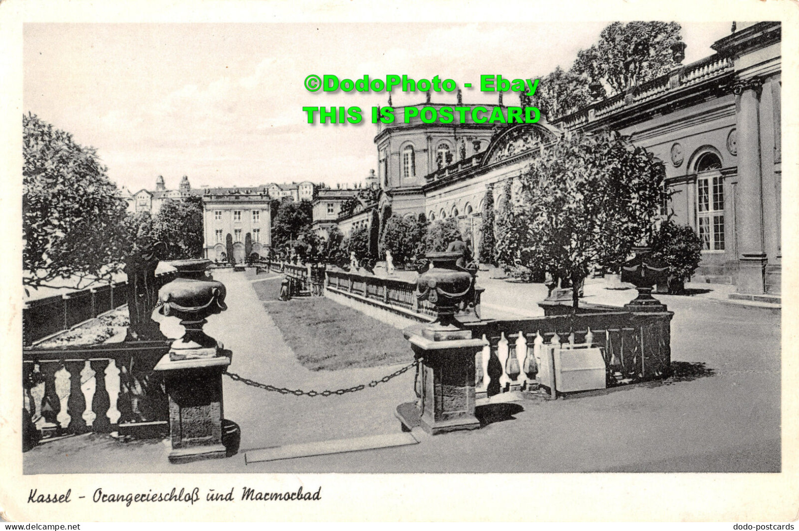 R449845 Kassel. Orangerieschloss Und Marmorbad. Schoning - Monde