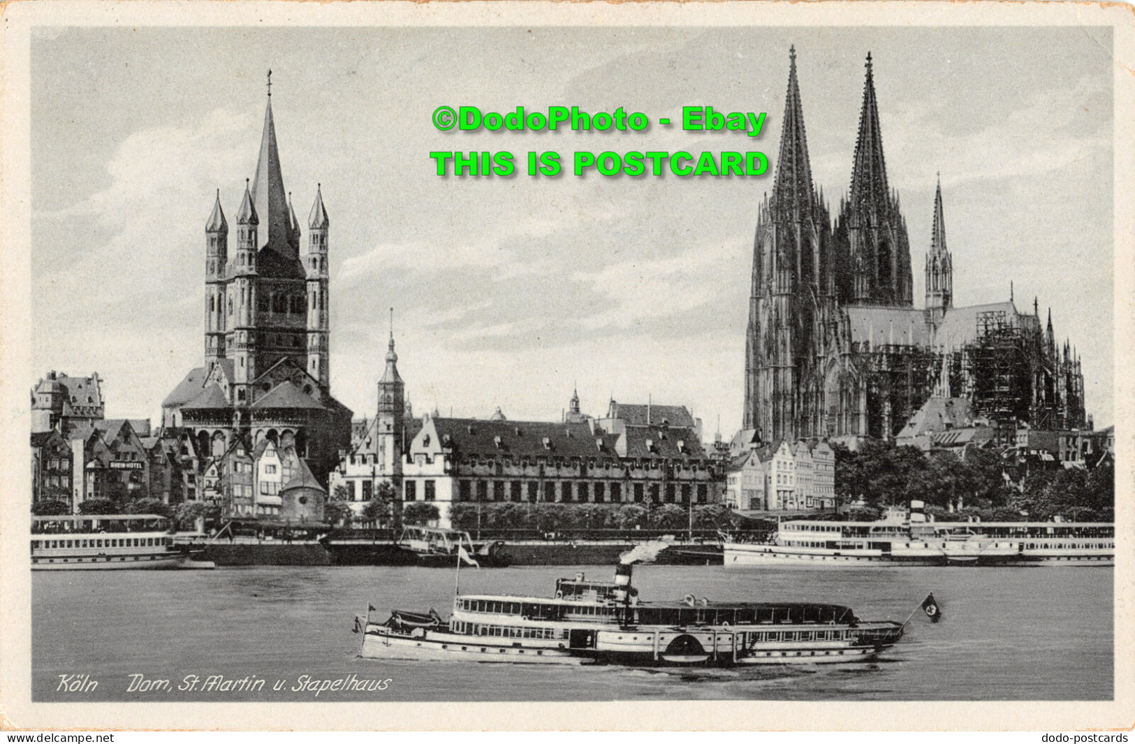 R449866 Koln. Dom. St. Martin U. Stapelhaus. Hoursch And Bechstedt - Monde