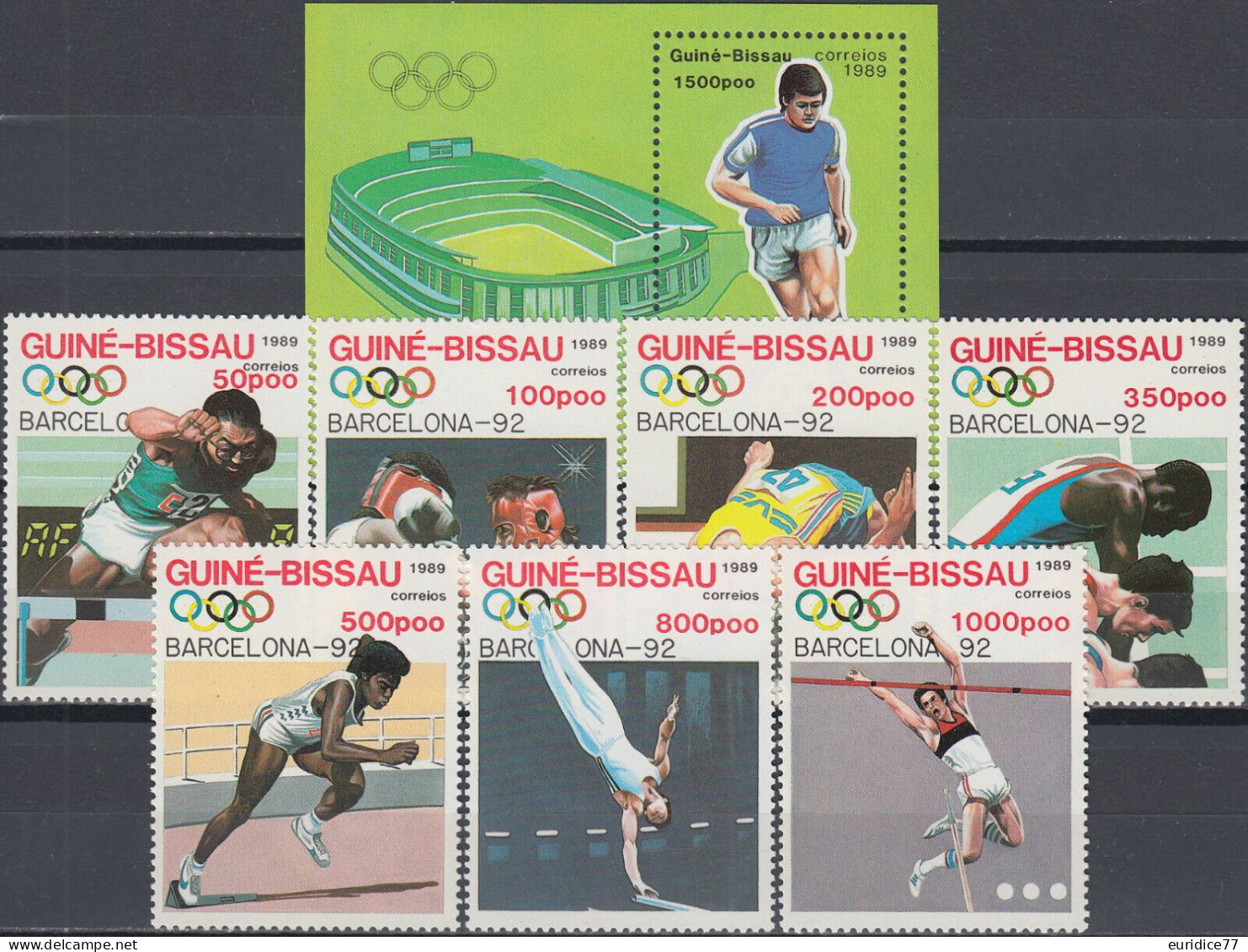 Guine Bissau 1989 - Olympic Games Barcelona 92 Mnh** - Zomer 1992: Barcelona